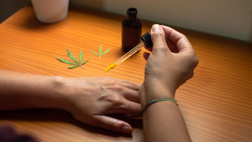 Putting Essential oil on hand for healing