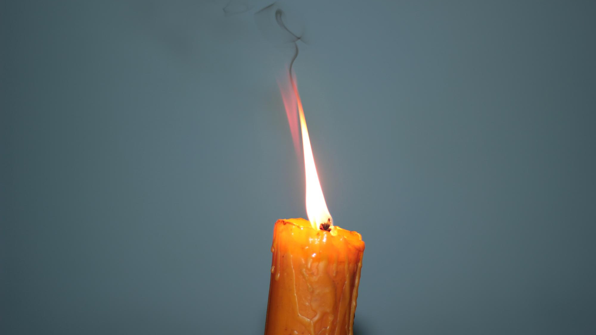 When Candles Burn Where Does The Wax Go?