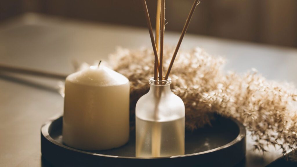 incense sticks in a holder for safety
Leave Incense Burning Overnight