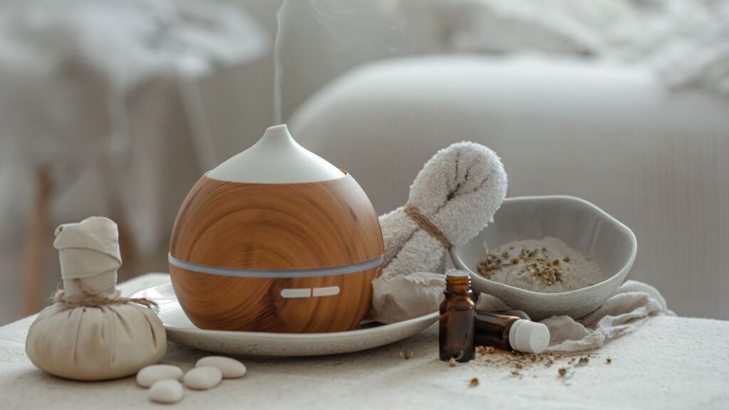 essentials to clean mold from diffuser