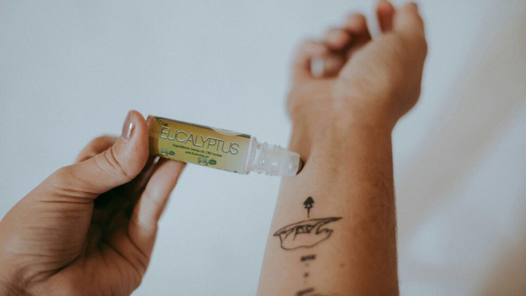 using Essential Oil for tattoo aftercare