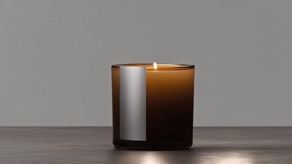 candle jar soot