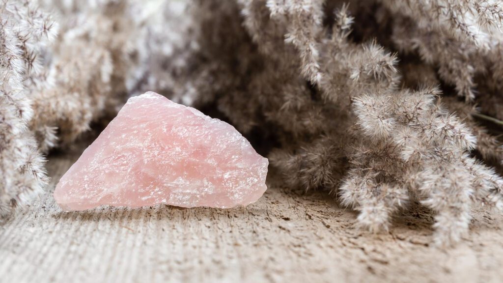 Rose quartz Crystal